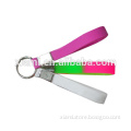 factory direct offer good price segmental color anime customized make your own silicone keychain